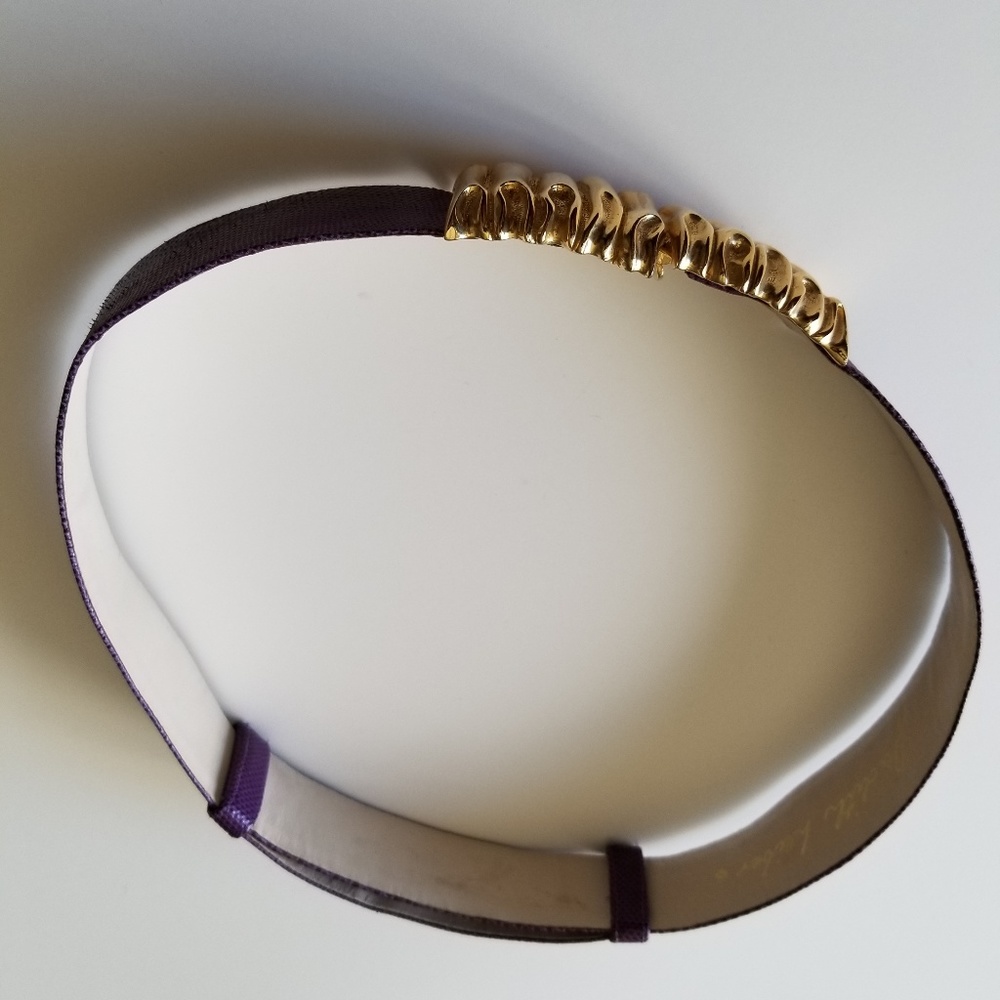 Women’s lizard belt